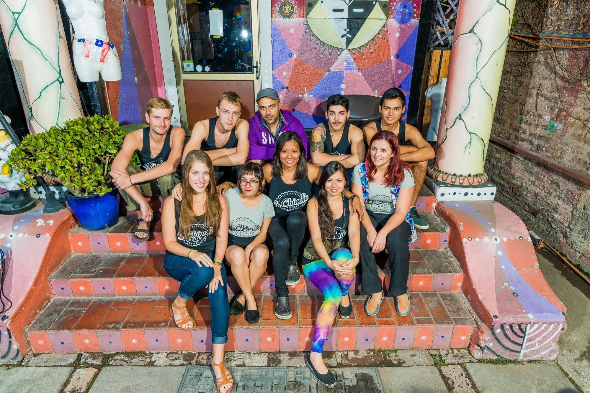 La Chimba Hostel Santiago Exterior photo